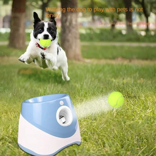Lanceur de Balles Automatique pour Chien - Jeu Interactif Réglable