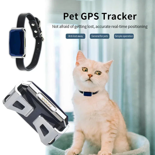 Tracker GPS pour Animaux - Collier Connecté Anti-Perte