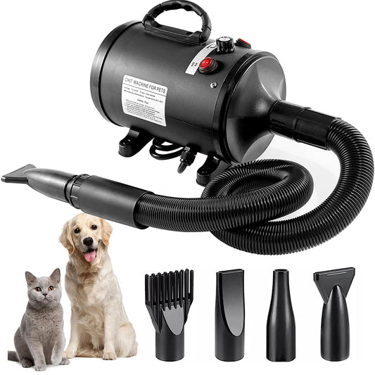 Séchoir Souffleur Professionnel pour Chiens & Chats - 2800W
